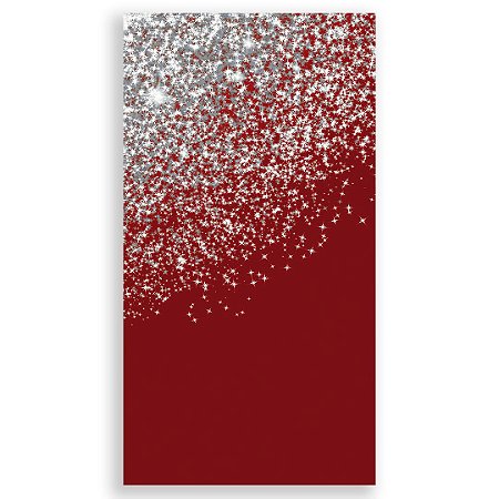 Capa Faixa Lateral Sublimado - Glitter Vermelho