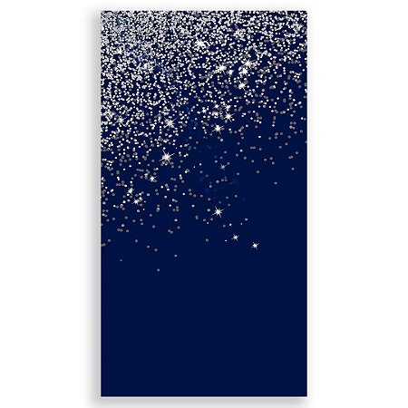 Capa Faixa Lateral Sublimado - Glitter Azul