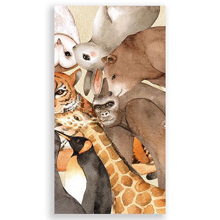 Capa Faixa Lateral Sublimado - Animais