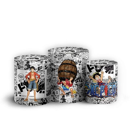 Capas Trio Cilindro Sublimado Vest Facil - One Piece