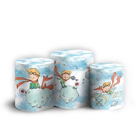 Capas Trio Cilindro Sublimado Vest Facil - O Pequeno Príncipe