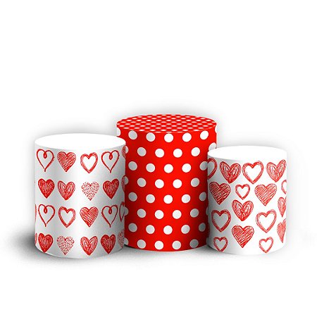 Capas Trio Cilindro Sublimado Vest Facil - Minnie