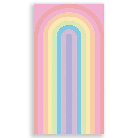 Capa Faixa Lateral Sublimado - Arco Iris Candy