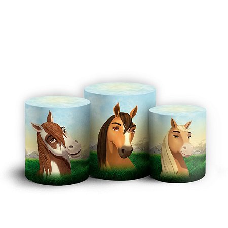 Capas Trio Cilindro Sublimado Vest Facil - Spirit