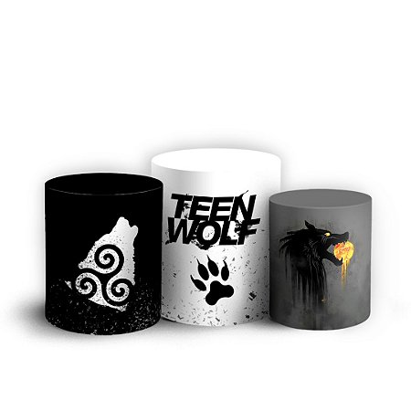 Trio Cilindro - Teen Wolf - Sublimado 3D + Elástico