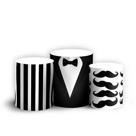 Trio Cilindro - Terno - Sublimado 3D + Elástico