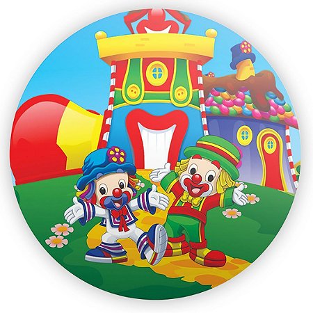 Capa Painel Redondo Sublimado - Patati e Patata