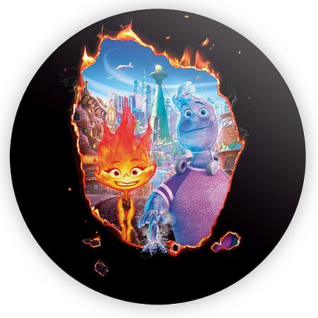 Capa Painel Redondo Sublimado - Elemental