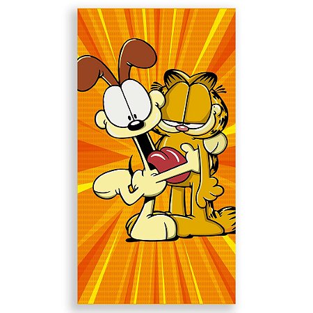 Capa Faixa Lateral Sublimado - Garfield