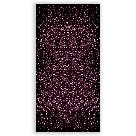 Capa Faixa Lateral Sublimado - Glitter Preto Rosa