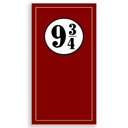 Capa Faixa Lateral Sublimado - Harry Potter