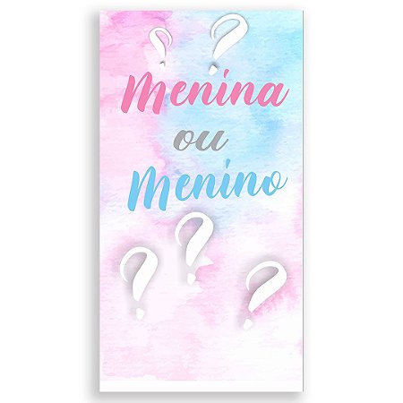 Capa Faixa Lateral Sublimado - Chá Revelação