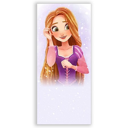 Faixa Lateral - Rapunzel - Sublimado 3D