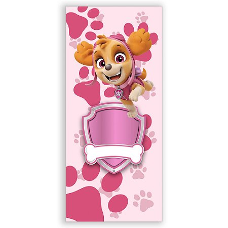 Capa Faixa Lateral Sublimado - Patrulha Canina