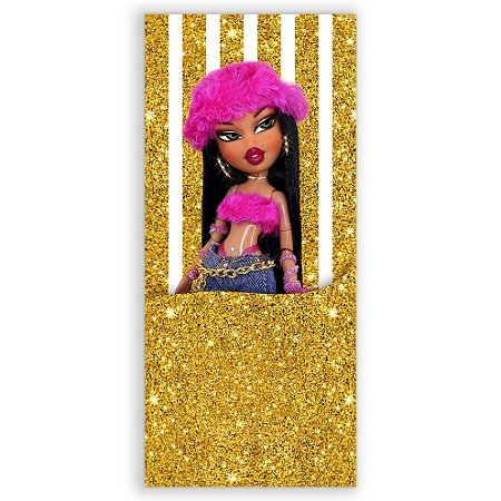 Capa Faixa Lateral Sublimado - Bratz