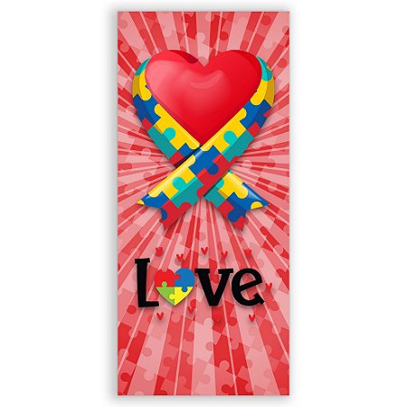 Faixa Lateral - Autismo - Sublimado 3D