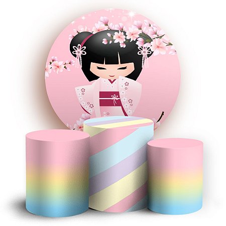 KIT Redondo e Trio - Chinesa - Sublimado 3D