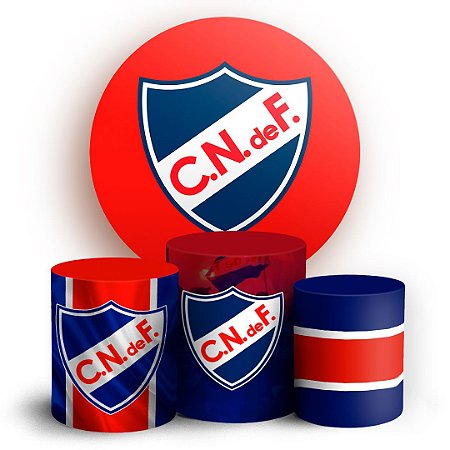 Capas Painel Redondo e Trio Cilindro Sublimado - Nacional Uruguai