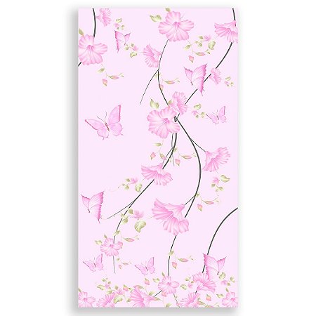 Capa Faixa Lateral Sublimado - Boboleta Floral