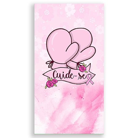 Capa Faixa Lateral Sublimado - Outubro Rosa