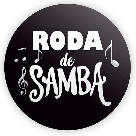 Painel Redondo - Samba - Sublimado 3D