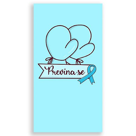 Capa Faixa Lateral Sublimado - Novembro Azul