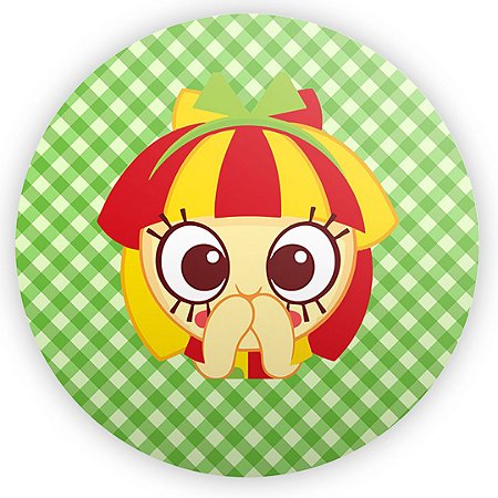 Painel Redondo - Emilia Sitio do Pica Pau Amarelo - Sublimado 3D