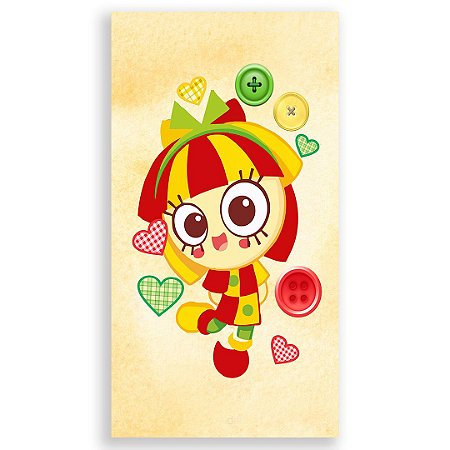 Faixa Lateral - Emilia Sitio do Pica Pau Amarelo - Sublimado 3D