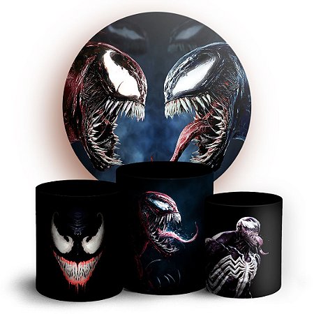 Capas Painel Redondo e Trio Cilindro Sublimado -  Venon