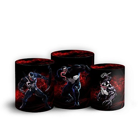 Capas Trio Cilindro Sublimado Vest Facil - Venon