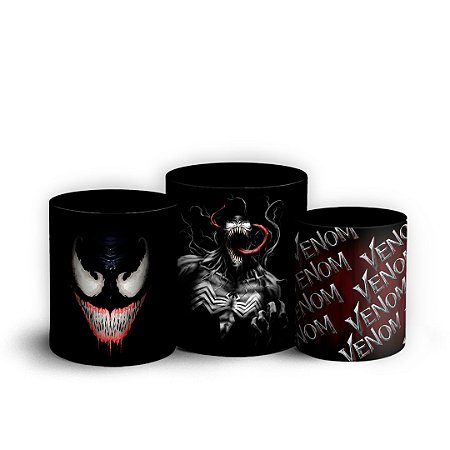 Capas Trio Cilindro Sublimado Vest Facil - Venon