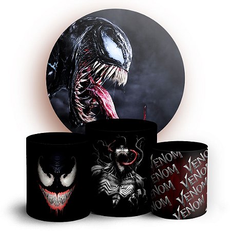 Capas Painel Redondo e Trio Cilindro Sublimado -  Venon