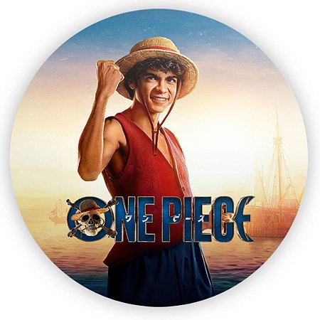 Painel Redondo - One Piece Serie - Sublimado 3D