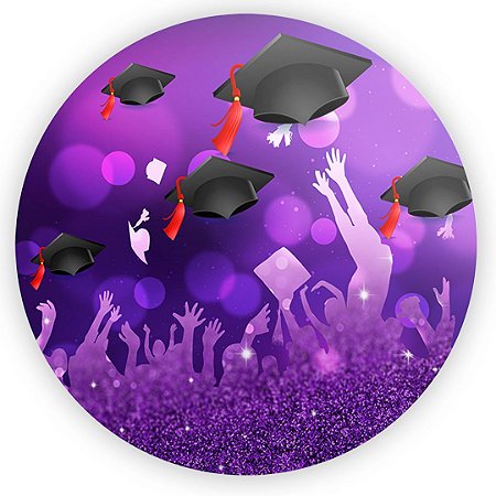 Painel Redondo - Formatura - Sublimado 3D