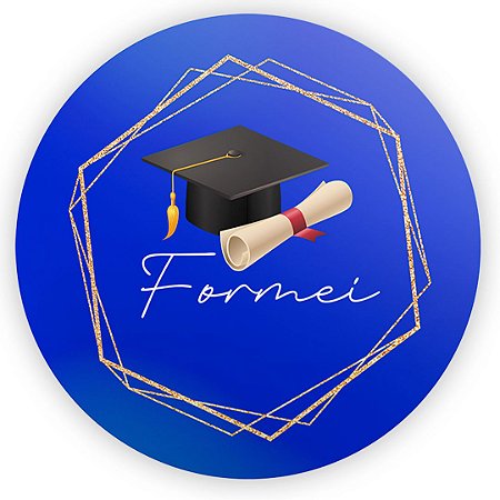 Painel Redondo - Formatura - Sublimado 3D