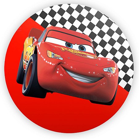 Painel Redondo - Carros - Sublimado 3D