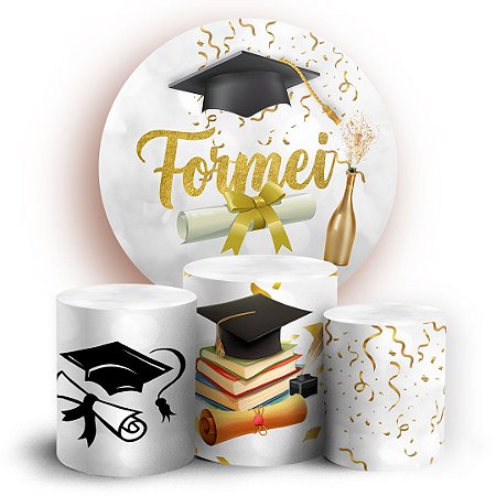 Capas Painel Redondo e Trio Cilindro Sublimado - Fomatura