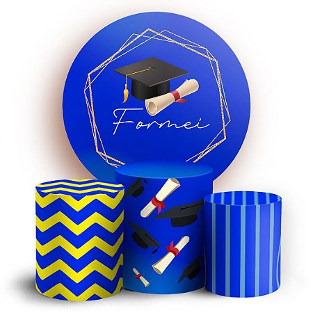 Capas Painel Redondo e Trio Cilindro Sublimado - Fomatura