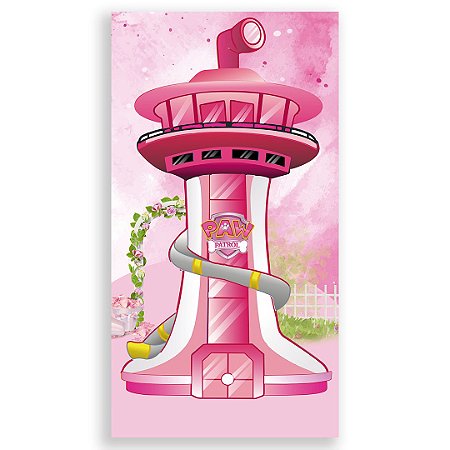 Capa Faixa Lateral Sublimado - Torre Patrulha Canina Skye