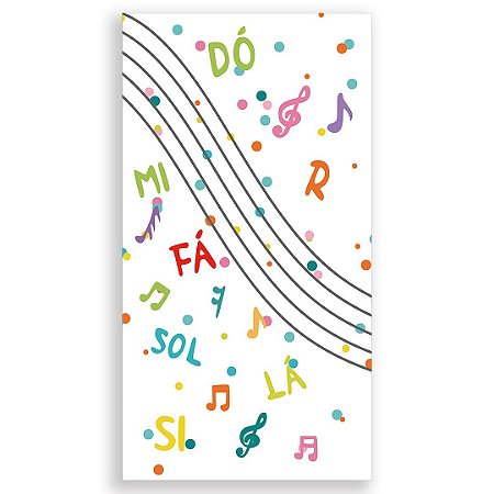 Capa Faixa Lateral Sublimado - Musica