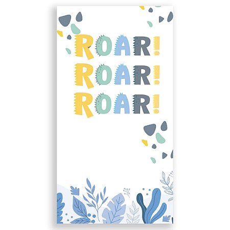 Capa Faixa Lateral Sublimado - Dino Cute