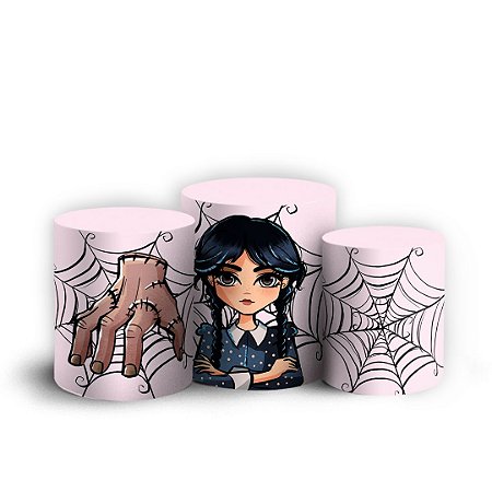 Capas Trio Cilindro Sublimado Vest Facil - Wandinha