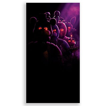 Capa Faixa Lateral Sublimado - Five Nights At Freddy's