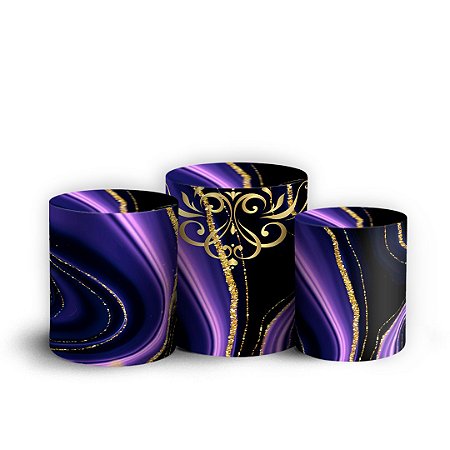 Capas Trio Cilindro Sublimado Vest Facil - 50 Anos Idade