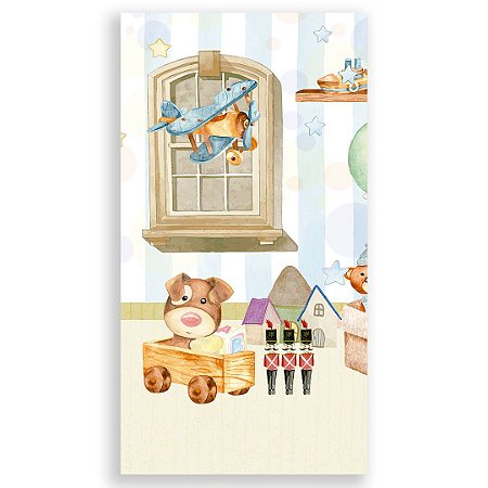 Capa Faixa Lateral Sublimado - Brinquedos