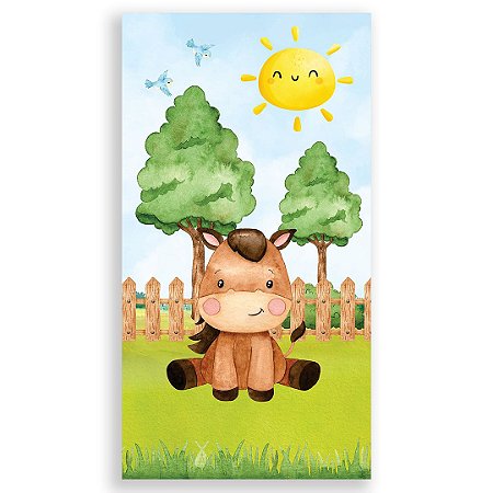 Capa Faixa Lateral Sublimado - Fazendinha