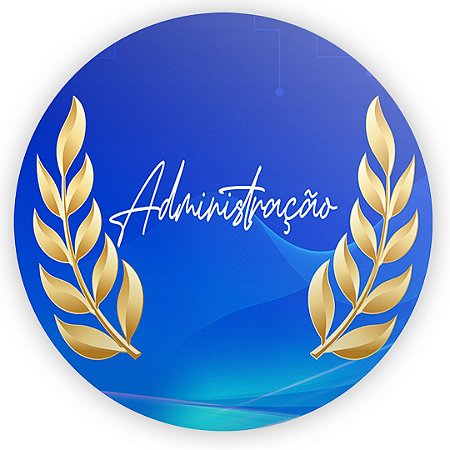 Capa Painel Redondo Sublimado - Administração