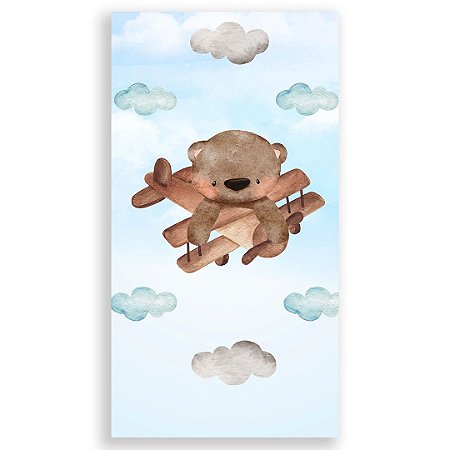 Capa Faixa Lateral Sublimado - Ursinhos