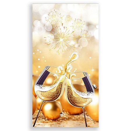 Capa Faixa Lateral Sublimado - Ano Novo