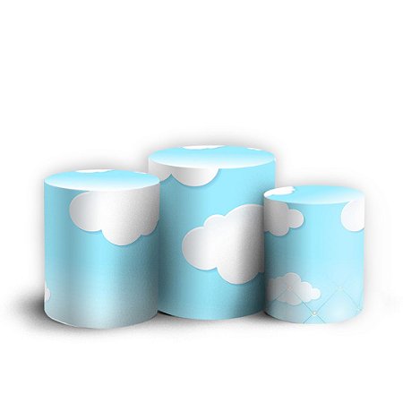 Capas Trio Cilindro Sublimado Vest Facil - Mickey Baby